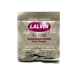 Дрожжи винные LALVIN K1-V1116; Канада; LALVIN; ШТ.