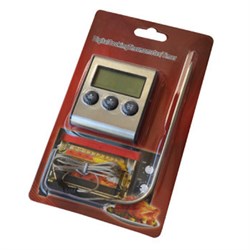 Термометр эл. с проводным термосенсером и звуковым оповещением - фото 6181