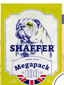 Дрожжи Shaffer Megapack 100L 360g 3519 - фото 8992