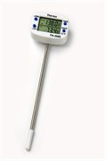 Цифровой термометр со щупом ТА-288s поворотный, длинна 14 см, толщина 4 мм. С оповещением