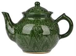 Чайник зеленый Риштан 1 литр