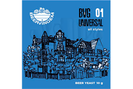 Пивные дрожжи Beervingem универсальные "Universal BVG-01", 10 г 3867