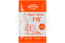 Винные дрожжи Beervingem "Fruit Wine F15", 5 г 3868