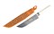Узбекский нож Пчак средний Кость гарда гравировка ШХ15, 16-18 см. - фото 7143